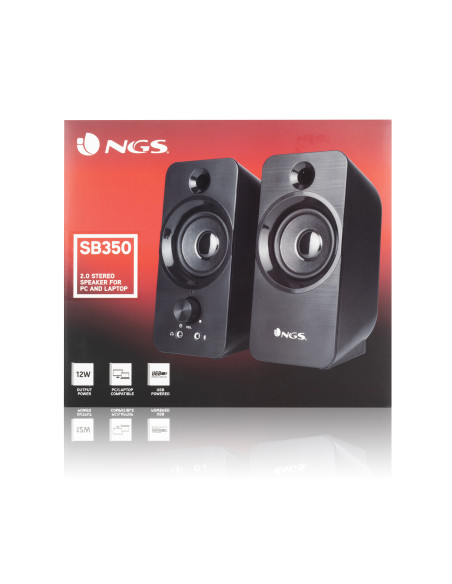 NGS SB350 Nero Wireless 6 W