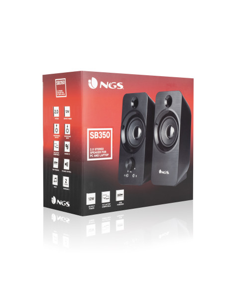 NGS SB350 Nero Wireless 6 W