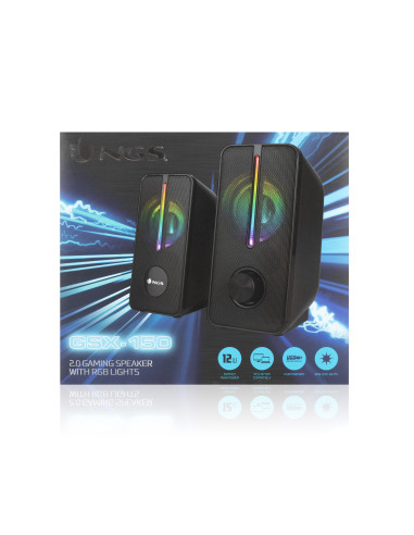 NGS GSX-150 Nero Wireless 12 W