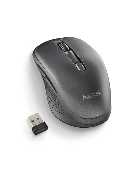 NGS EVO RUST mouse Ufficio Mano destra RF Wireless Ottico 1600 DPI