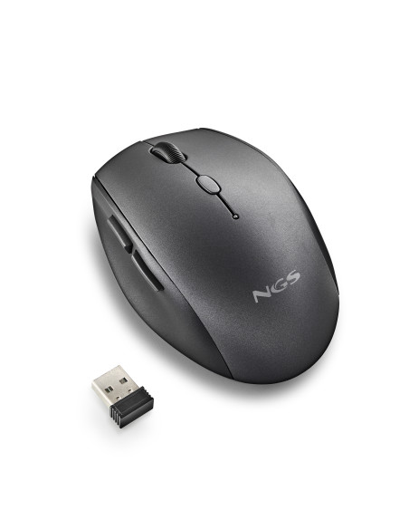 NGS BEE mouse Ufficio Mano destra RF Wireless Ottico 1600 DPI