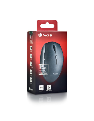 NGS BEE mouse Ufficio Mano destra RF Wireless Ottico 1600 DPI
