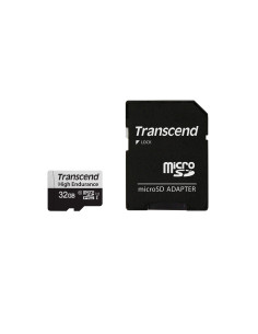 TRANSCEND MEMORY CARD 32GB microSD w/ adapter U1, High Endurance