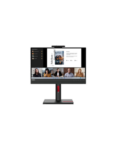 Lenovo ThinkCentre Tiny-In-One 22 Gen 5 Monitor PC 54,6 cm (21.5") 1920 x 1080 Pixel Full HD LED Nero