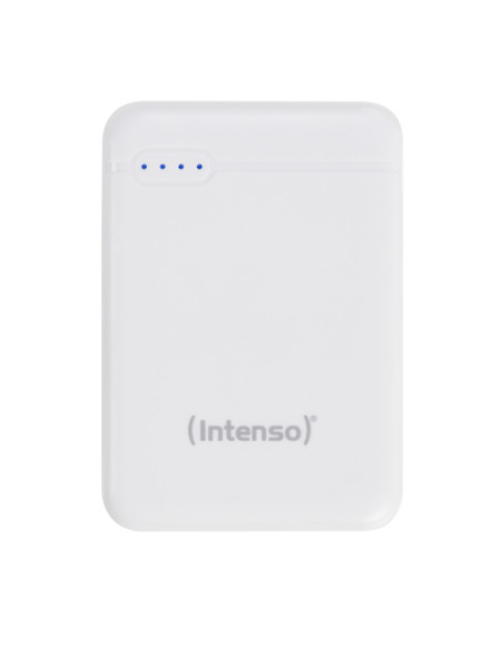 INTENSO POWER BANK 5000MAH USB A+TYPE C  5V-2.1A MICRO USB+TYPE C 5V-2.1A WHITE