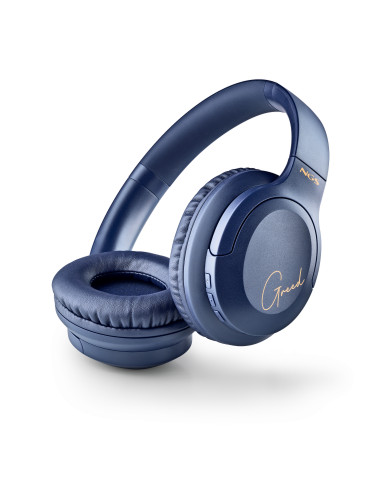 NGS ARTICA GREED Cuffie Con cavo e senza cavo A Padiglione Musica e Chiamate USB tipo-C Bluetooth Blu