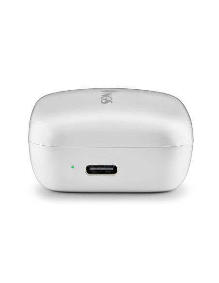 NGS ARTICA MOVE Auricolare Wireless In-ear Musica e Chiamate Bluetooth Bianco