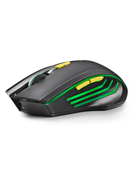 NGS GMX-200 mouse Gaming Ambidestro RF Wireless Ottico 3200 DPI