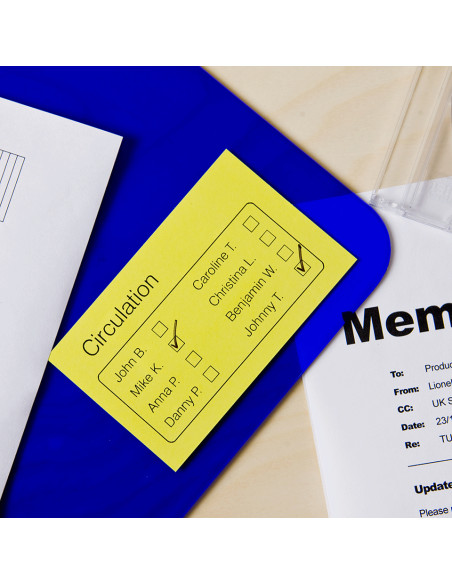 Brother DK-22606 nastro per etichettatrice Nero su giallo