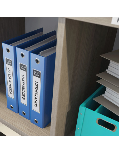 Brother DK-22210 nastro per etichettatrice Nero su bianco