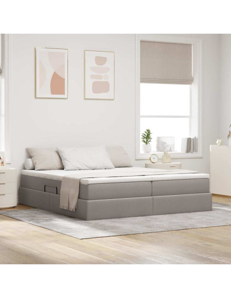 Letto con contenitore e materasso Talpa 200 x 200 cm Poliestere