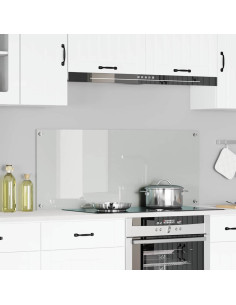 Rivestimento da Cucina Trasparente 120 x 50 cm vetro temperato
