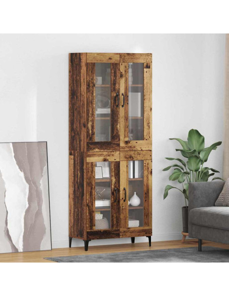 Credenza Legno vecchio 69,5 x 34 x 180 cm Legno multistrato