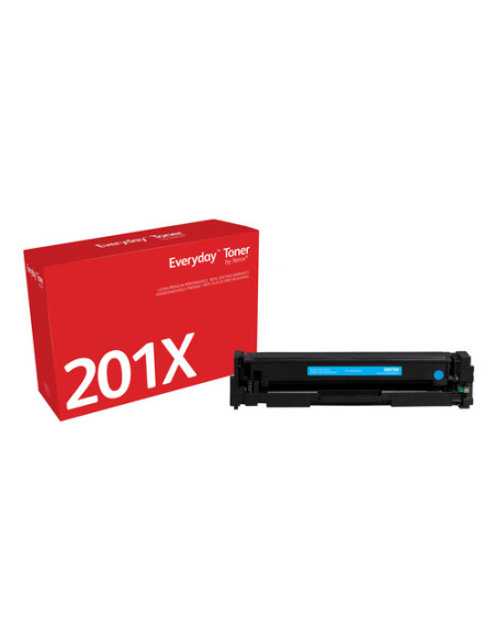 Toner Everyday™ _OEM_NAME_ Ciano di Xerox compatibile con HP 201X (CF401X), Alta capacità