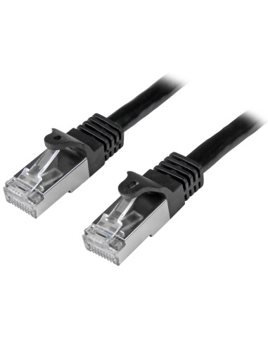 StarTech.com N6SPAT2MBK cavo di rete Nero 2 m Cat6 SF/UTP (S-FTP)