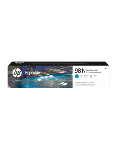 HP Cartuccia ciano originale ad altissima capacità PageWide 981Y