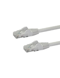 StarTech.com Cavo di Rete Bianco Cat6 UTP Ethernet Gigabit RJ45 Antigroviglio - 50cm