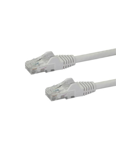 StarTech.com Cavo di Rete Bianco Cat6 UTP Ethernet Gigabit RJ45 Antigroviglio - 50cm