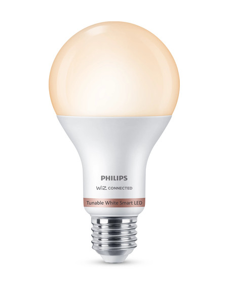 Philips LED Lampadina Smart Dimmerabile Luce Bianca da Calda a Fredda Attacco E27 100W Goccia