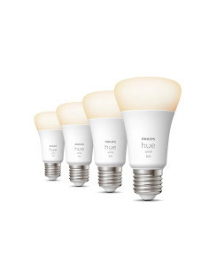 Philips Hue White 4 Lampadine Smart E27 60 W