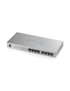 Zyxel GS1008HP Non gestito Gigabit Ethernet (10/100/1000) Supporto Power over Ethernet (PoE) Grigio