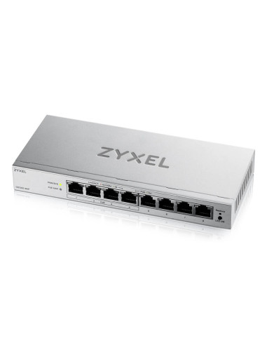Zyxel GS1200-8HPV3 Gestito L2 Gigabit Ethernet (10/100/1000) Supporto Power over Ethernet (PoE) Desktop Grigio