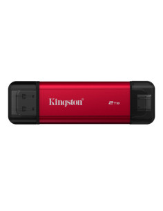 Kingston Technology 2TB Dual USB-A/C Portable SSD, Up to 1050MB/s USB 3.2 Gen 2