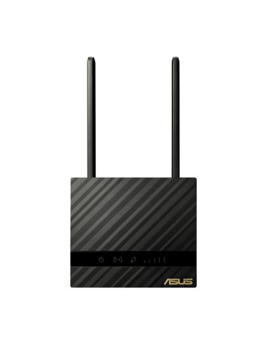 ASUS 4G-N16 router wireless Gigabit Ethernet Banda singola (2.4 GHz) Nero