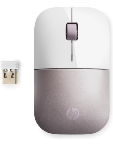 HP Mouse wireless Z3700: bianco/rosa