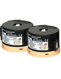 Epson Double Return Toner Cartridge Pack 2 x 2.5k