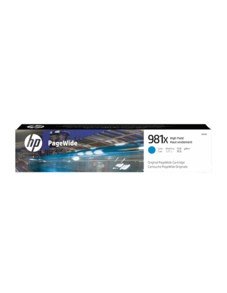 HP Cartuccia ciano originale ad alta capacità 981X PageWide