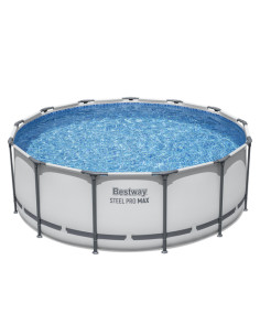 Bestway Steel Pro 5618W piscina fuori terra Piscina con bordi Piscina rotonda Bianco