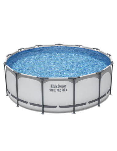 Bestway Steel Pro 5618W piscina fuori terra Piscina con bordi Piscina rotonda Bianco