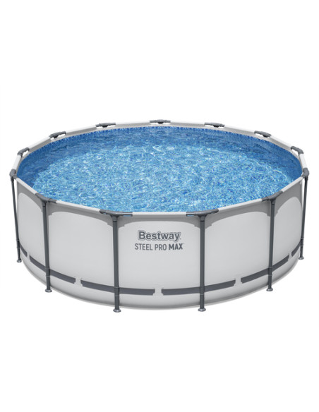 Bestway Steel Pro 5618W piscina fuori terra Piscina con bordi Piscina rotonda Bianco