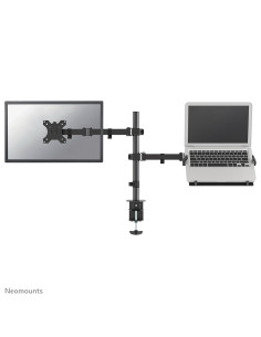 Neomounts FPMA-D550NOTEBOOK Braccio per monitor con supporto per laptop 10-32"