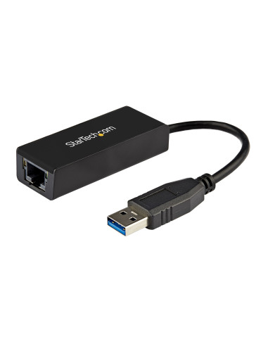 StarTech.com Adattatore da USB 3.0 a Gigabit Ethernet per Windows e Mac - Convertitore di rete NIC 10/100/1000 - Adattatore di r