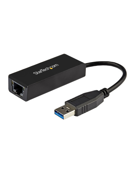 StarTech.com Adattatore da USB 3.0 a Gigabit Ethernet per Windows e Mac - Convertitore di rete NIC 10/100/1000 - Adattatore di r
