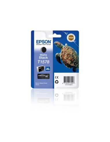 Epson T1578 cartuccia d'inchiostro 1 pz Originale Resa elevata (XL) Nero