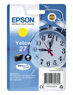 Epson Alarm clock Cartuccia Sveglia Giallo Inchiostri DURABrite Ultra 27