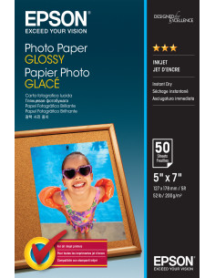 Epson Photo Paper Glossy - 13x18cm - 50 Fogli