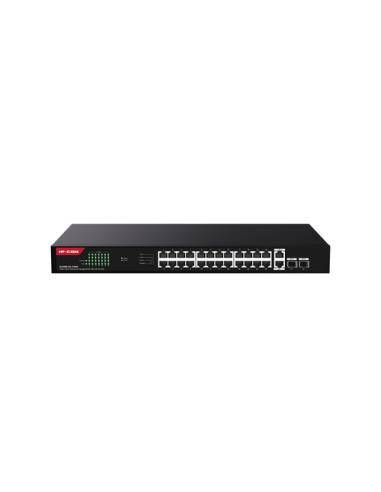 IP-COM SWITCH POE UNMANAGED, 28 PORT, 24 POE