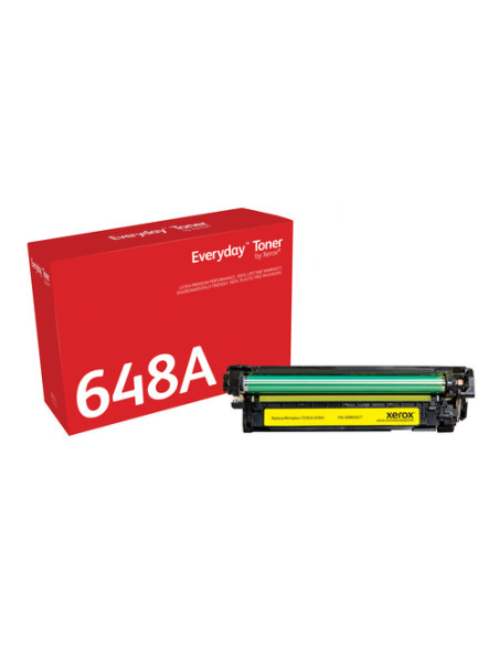 Toner Everyday™ _OEM_NAME_ Giallo di Xerox compatibile con HP 648A (CE262A), Capacità standard