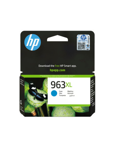 HP Cartuccia di inchiostro ciano originale 963XL ad alta capacità