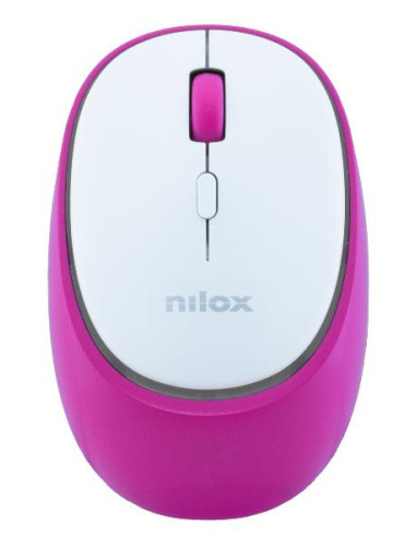 Nilox NXMDWS104 mouse Ufficio Ambidestro RF senza fili + Bluetooth Ottico 1600 DPI