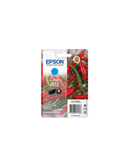 Epson 503 cartuccia d'inchiostro 1 pz Originale Resa standard Blu