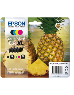 Epson 604XL cartuccia d'inchiostro 4 pz Originale Resa elevata (XL) Nero, Ciano, Magenta, Giallo