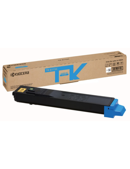 KYOCERA TK-8115C cartuccia toner 1 pz Originale Ciano