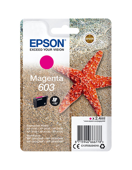 Epson Singlepack Magenta 603 Ink