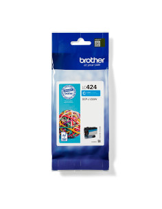 Brother LC424C cartuccia d'inchiostro 1 pz Originale Ciano