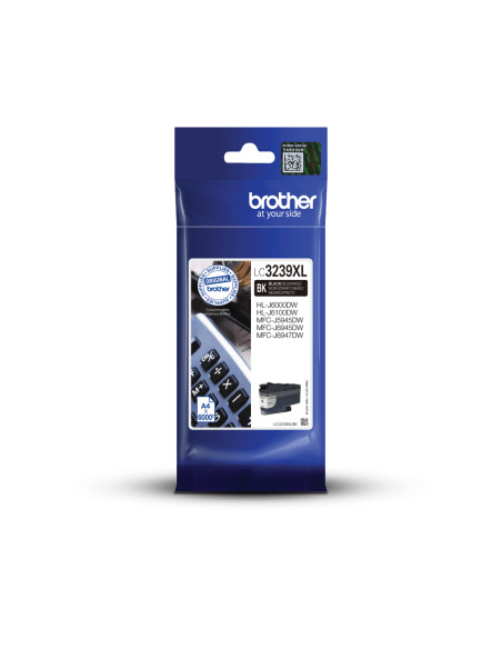 Brother LC-3239XLBK cartuccia d'inchiostro 1 pz Originale Resa elevata (XL) Nero